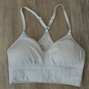 Under Armour White Sports Bra